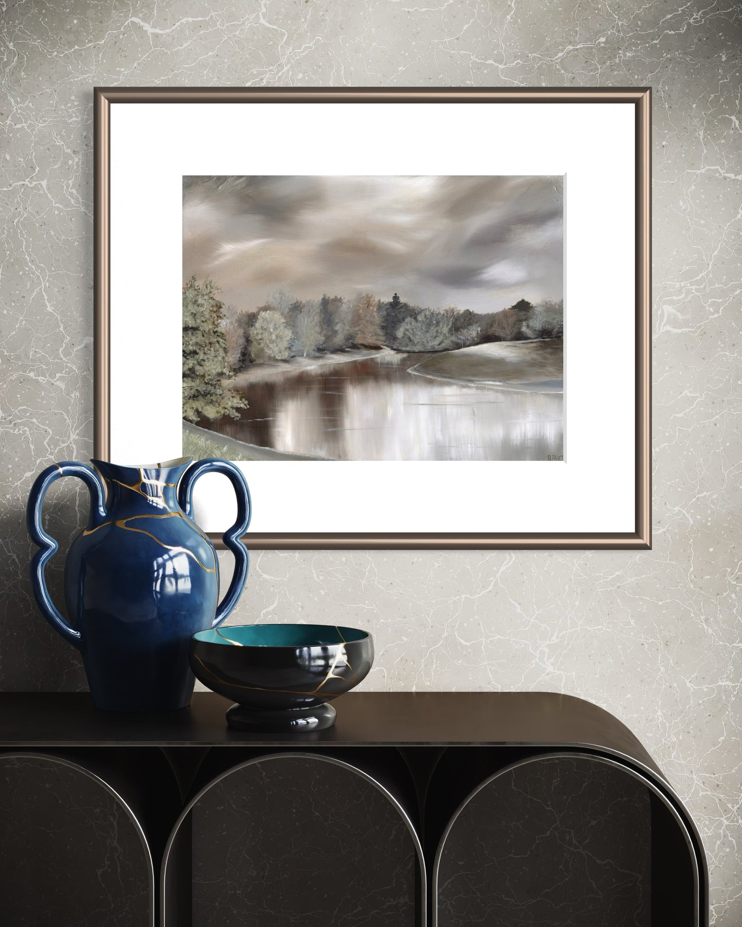 Sefton Park Lake - Large 18x24" Giclèe Print