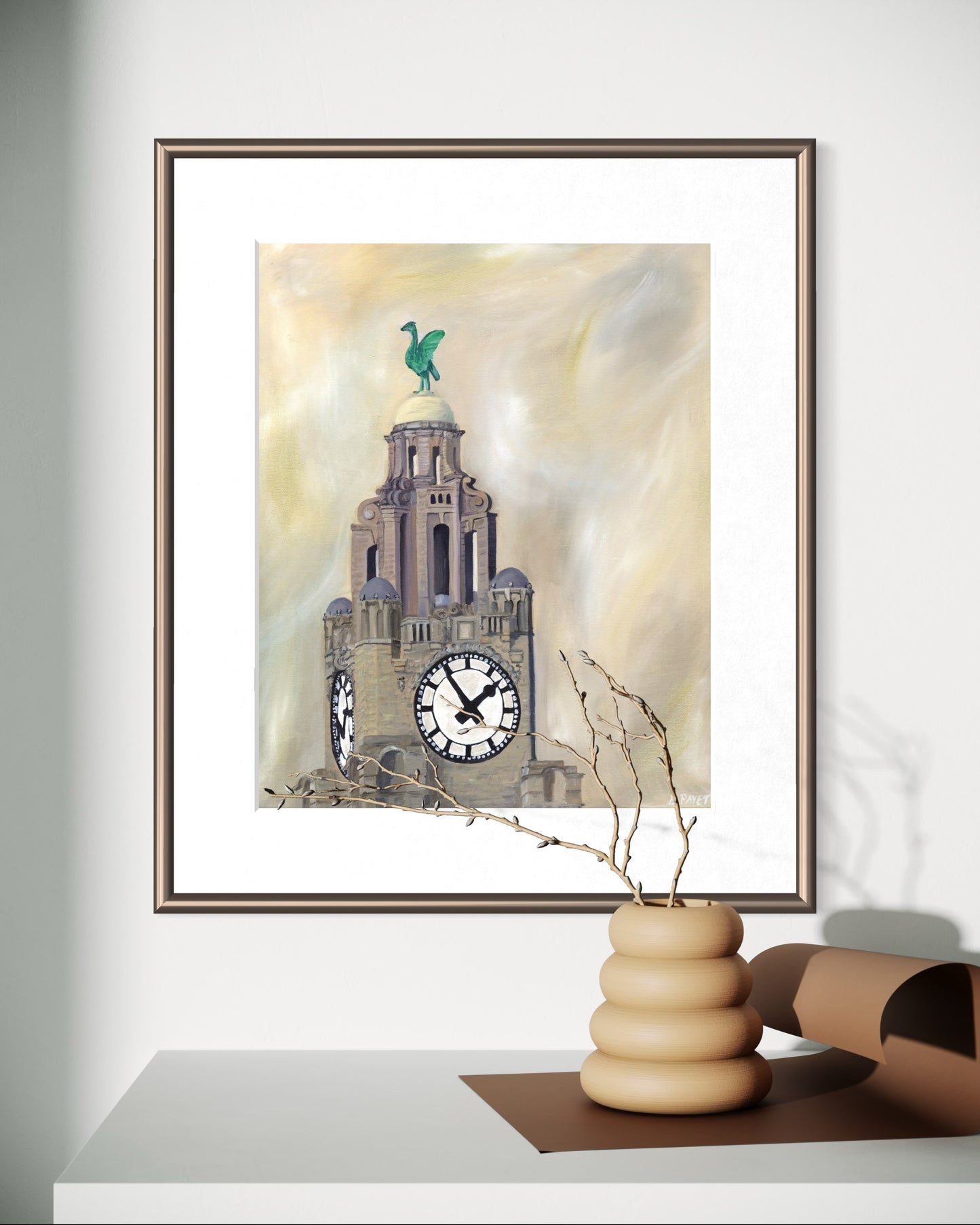 The Liver Building - Medium 16x20" Giclèe Print