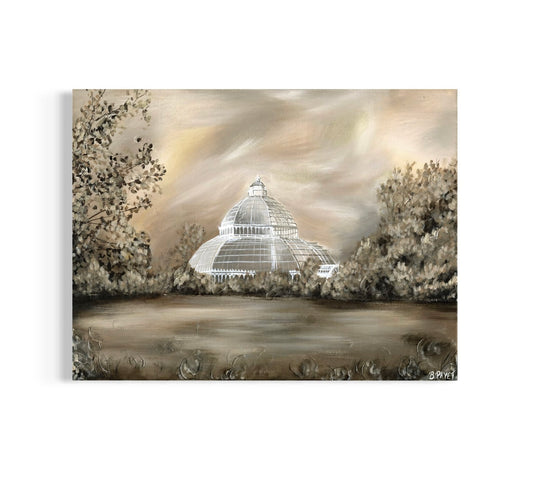 The Palm House - Small A4 Giclèe Print