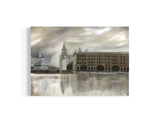The Albert Dock - Small A4 Giclèe Print