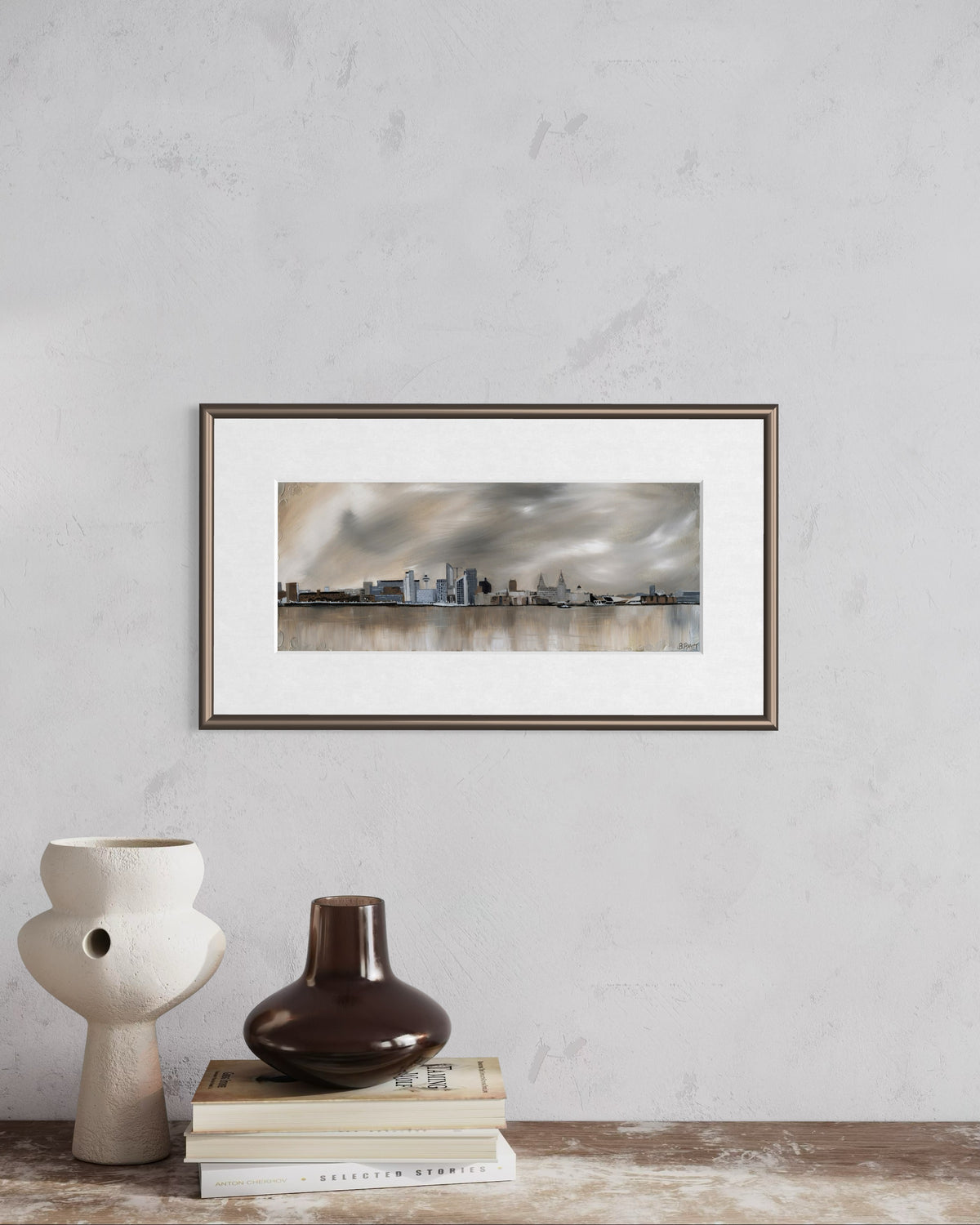 The Skyline - 8x20" Giclèe Print