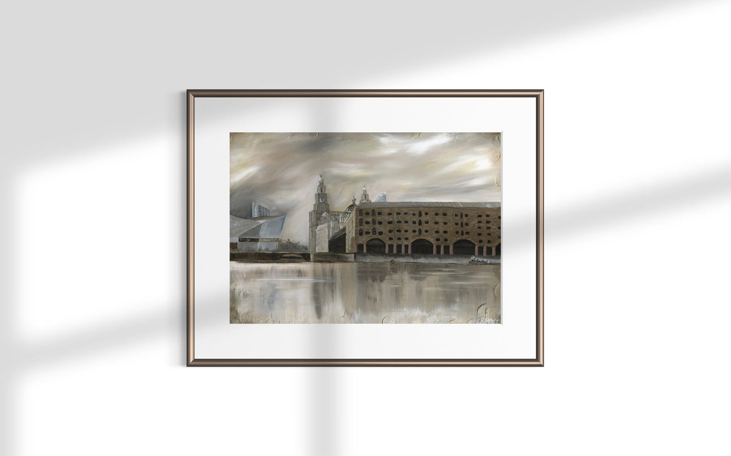 The Albert Dock - Large A2 Giclèe Print