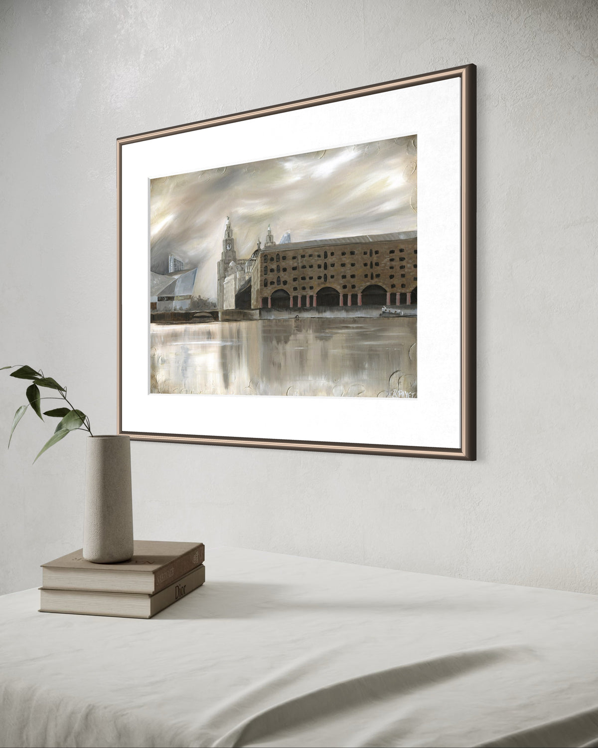 The Albert Dock - Medium A3 Giclèe Print