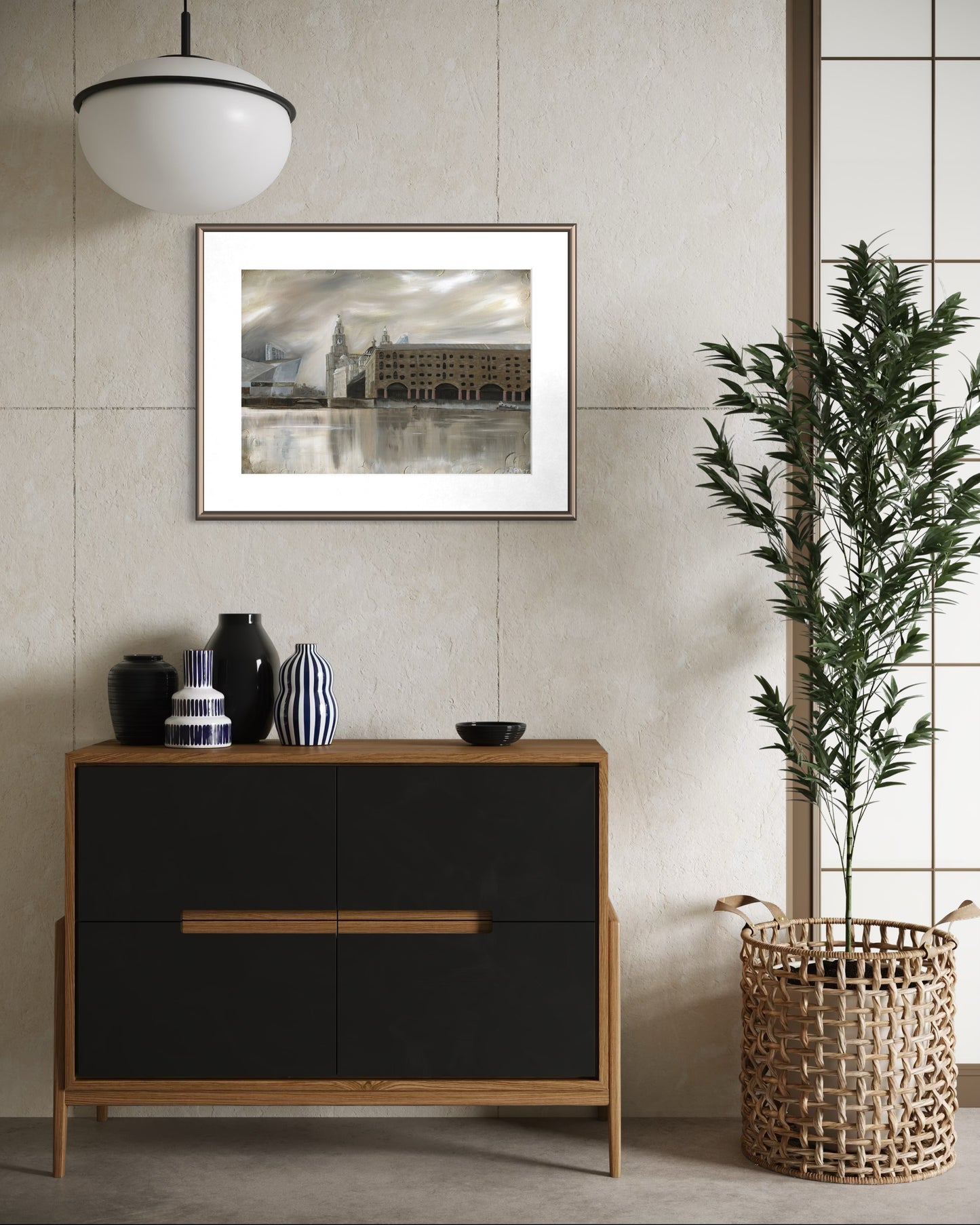 The Albert Dock - Large A2 Giclèe Print