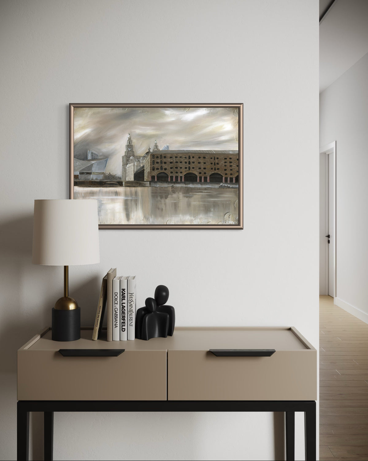 The Albert Dock - Medium A3 Giclèe Print