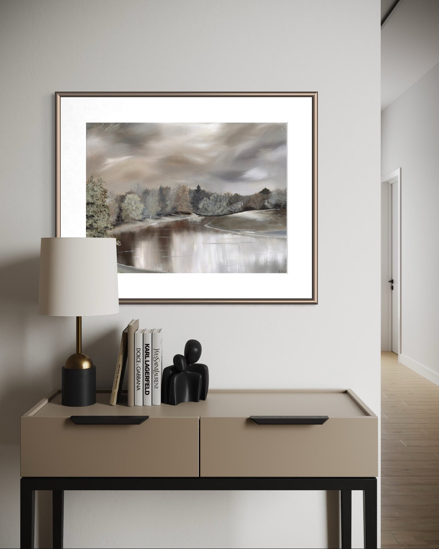 Sefton Park Lake - Large 18x24" Giclèe Print