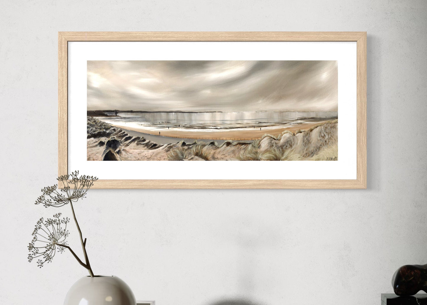 Crosby Beach - 8x20" Giclèe Print