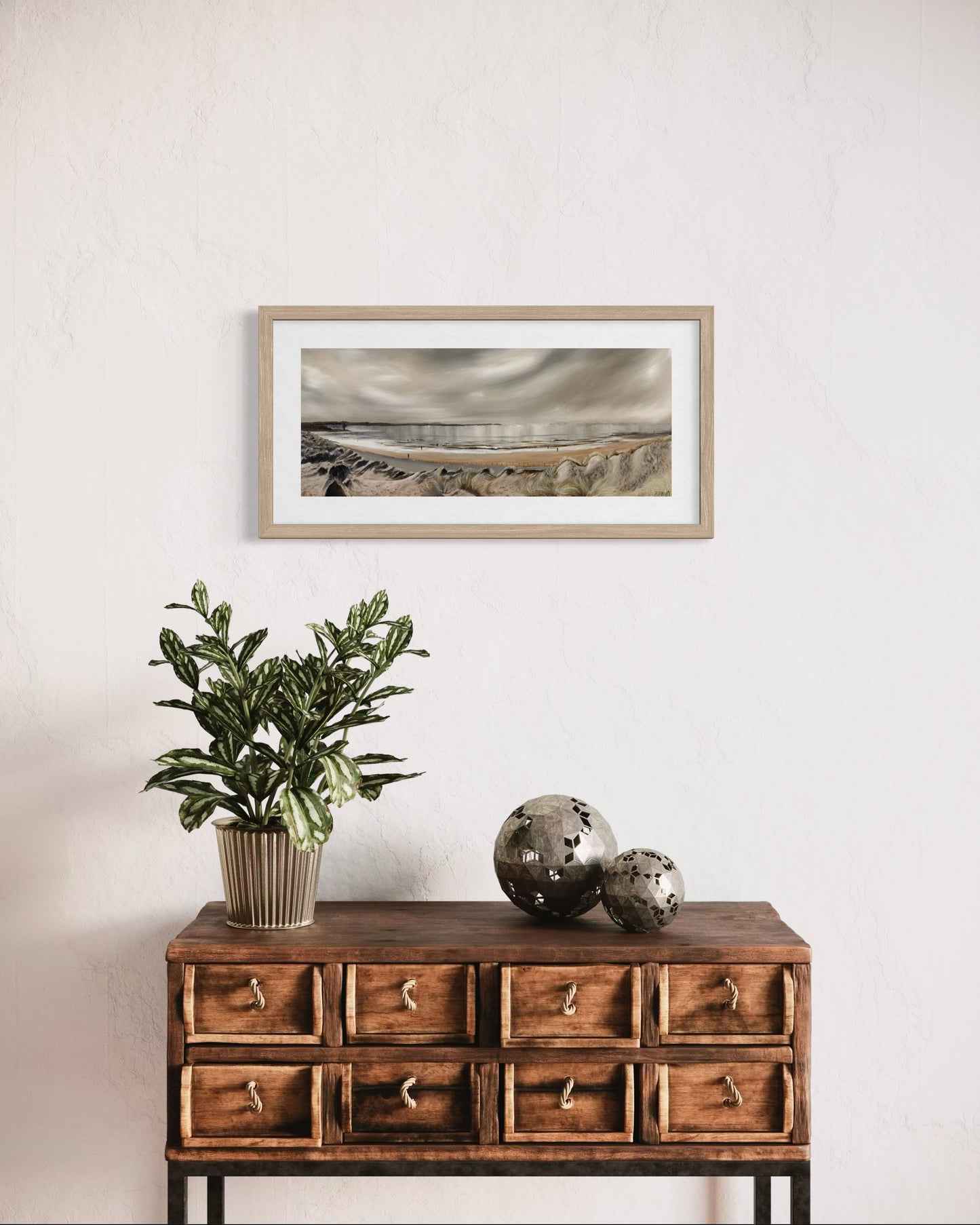 Crosby Beach - 8x20" Giclèe Print
