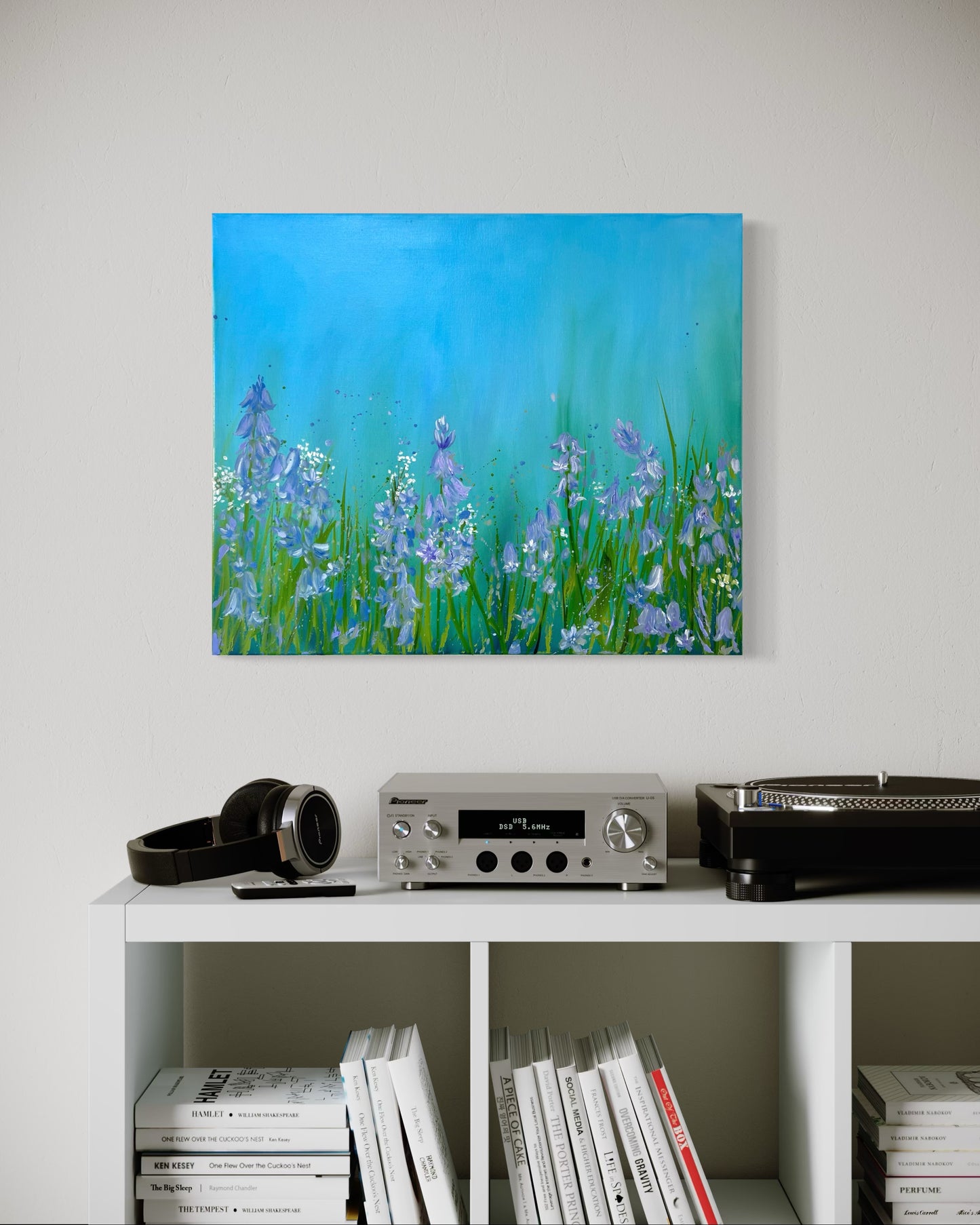 "Wild Blue Spring", Original Oil Painting. 20x24", oil on canvas.